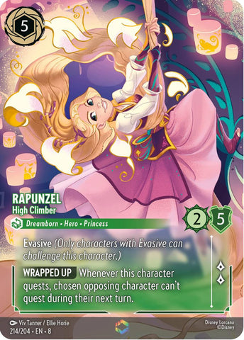Rapunzel - High Climber (Enchanted) (214/204) [Reign of Jafar]