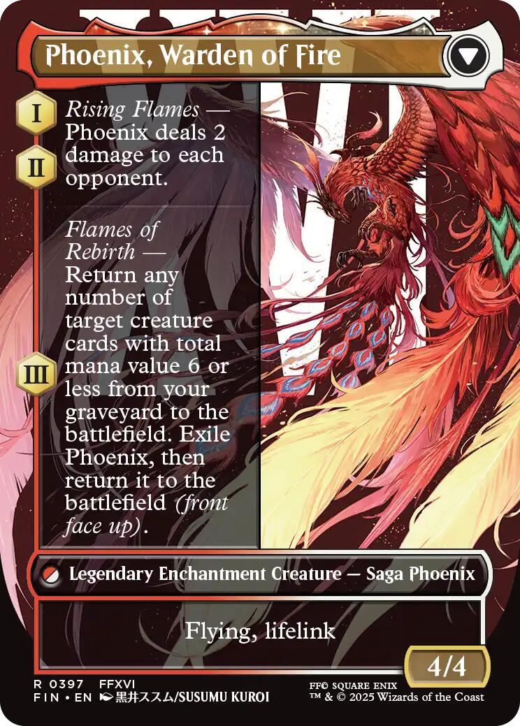 Joshua, Phoenix's Dominant (Borderless) [FINAL FANTASY : Through the Ages] Foil
