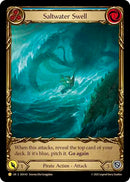 Saltwater Swell (Blue) (Treasure) [SEA142] (High Seas)  Cold Foil