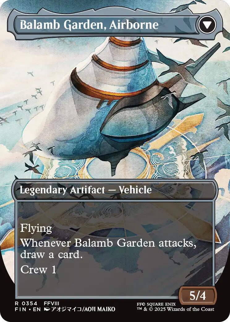 Balamb Garden, SeeD Academy (Borderless) [FINAL FANTASY] Foil