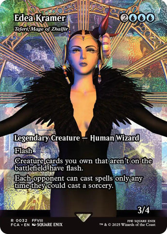 Edea Kramer - Teferi, Mage of Zhalfir (Showcase) [FINAL FANTASY : Through the Ages] Foil