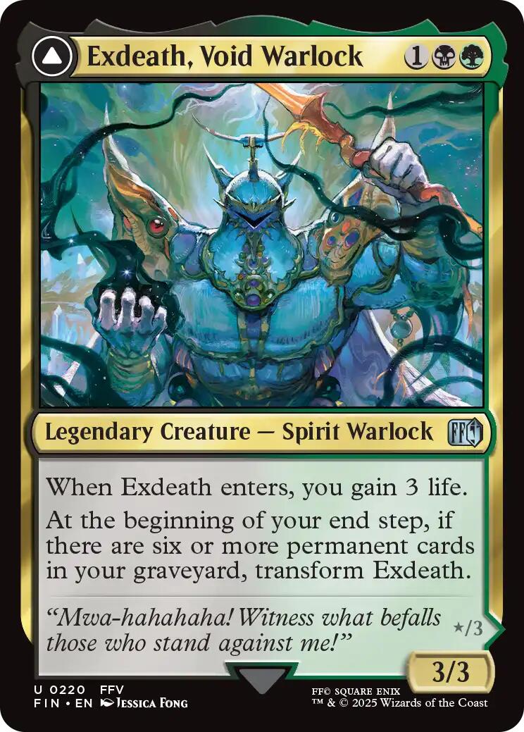 Exdeath, Void Warlock [FINAL FANTASY] Foil