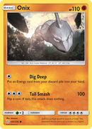 Onix (105/236) [Sun & Moon: Cosmic Eclipse] Reverse Holofoil