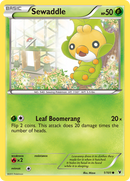 Sewaddle (1/101) [Black & White: Noble Victories] Reverse Holofoil