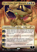 Nicol Bolas, God-Pharaoh (Borderless) [Secret Lair 30th Anniversary Countdown Kit] Foil
