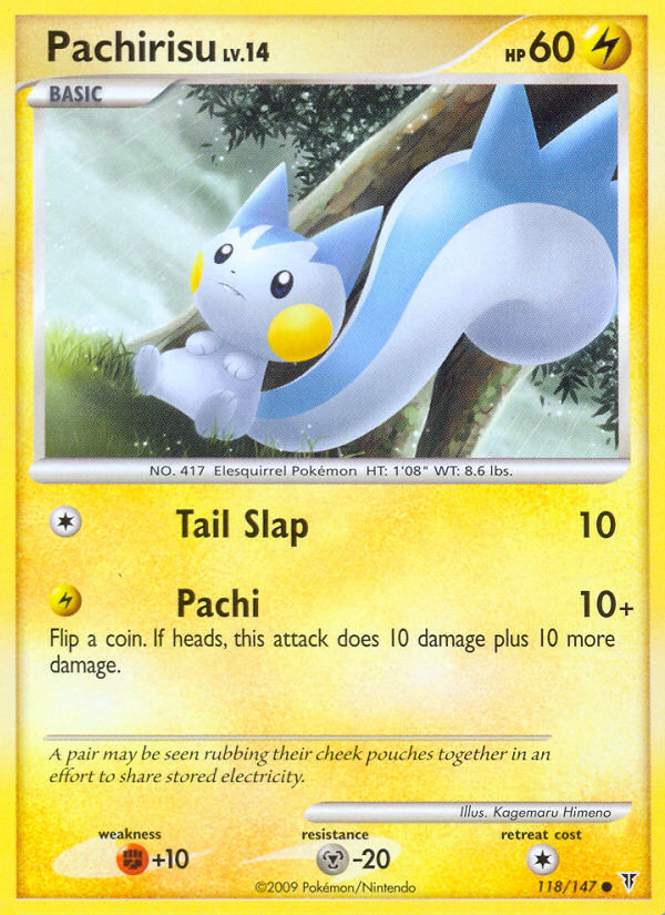 Pachirisu (118/147) [Platinum: Supreme Victors] Reverse Holofoil