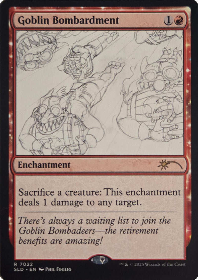Goblin Bombardment (7022) [Secret Lair Drop Series] Foil
