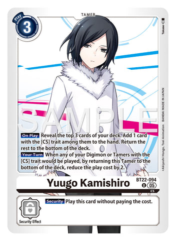 Yuugo Kamishiro [BT22-094] [Cyber Eden]
