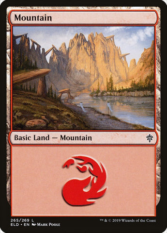 Mountain (265) [Throne of Eldraine] Foil