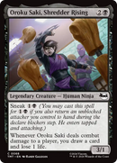 Oroku Saki, Shredder Rising [Teenage Mutant Ninja Turtles] Foil