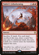 Nahiri's Lithoforming (Promo Pack) [Zendikar Rising Promos] Foil