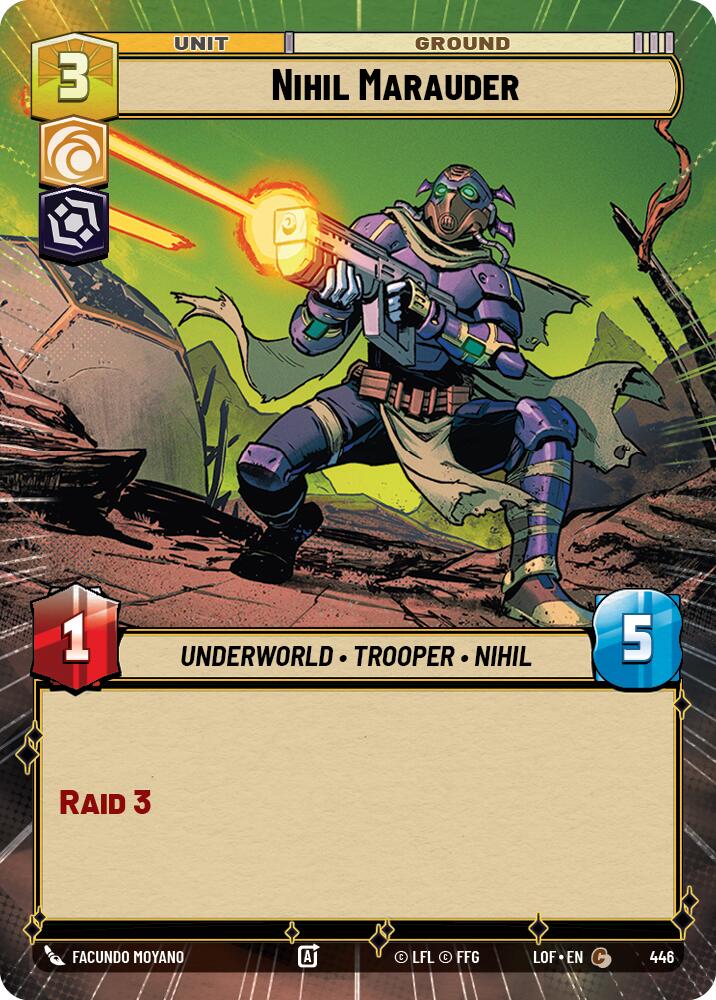 Nihil Marauder (446) (Hyperspace) (446) [Legends of the Force]
