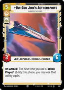 Qui-Gon Jinn's Aethersprite (699) - Guided by the Force (Foil) (699) [Legends of the Force]