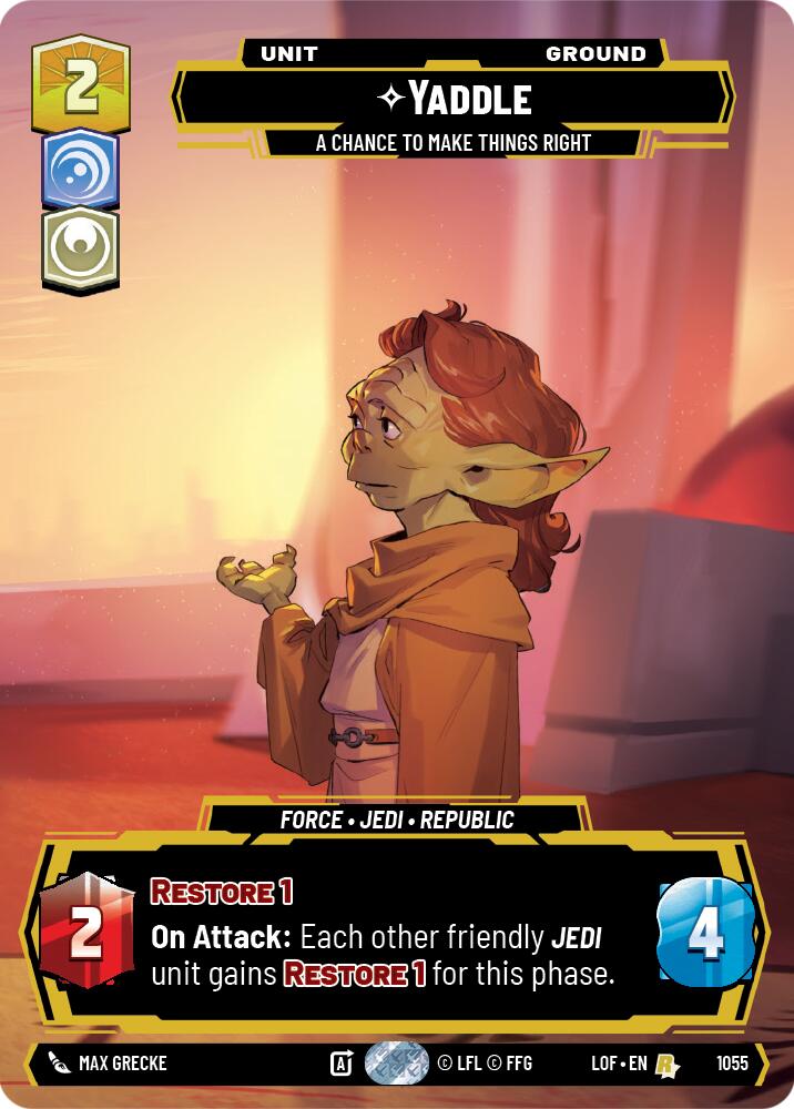 Yaddle (1055) - A Chance To Make Things Right (Prestige) (1055) [Legends of the Force]