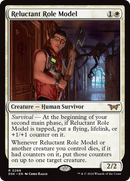 Reluctant Role Model (0289) [Duskmourn: House of Horror] Foil