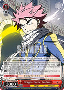 Dragon Force, Natsu (FT/EN-S02-052 RR RE) [Fairy Tail Chronicle Set]