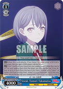 Vocal, Tomori Takamatsu (BD/W125-E090S SR) [MyGO!!!!! x Ave Mujica]