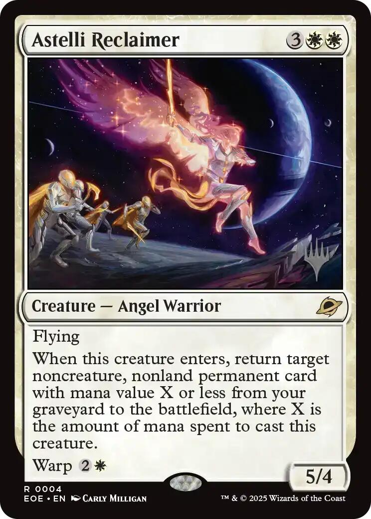 Astelli Reclaimer [Edge of Eternities Promo Pack] Foil