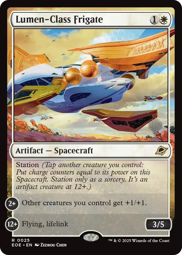 Lumen-Class Frigate [Edge of Eternities Promo Pack] Foil