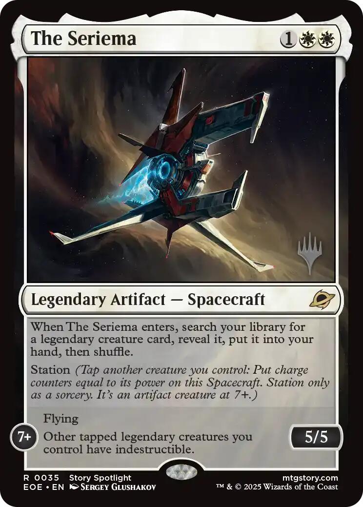 The Seriema [Edge of Eternities Promo Pack] Foil