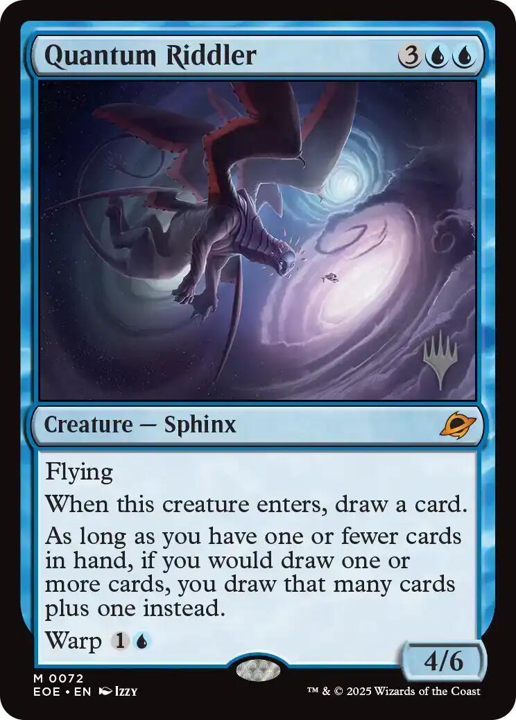 Quantum Riddler [Edge of Eternities Promo Pack] Foil