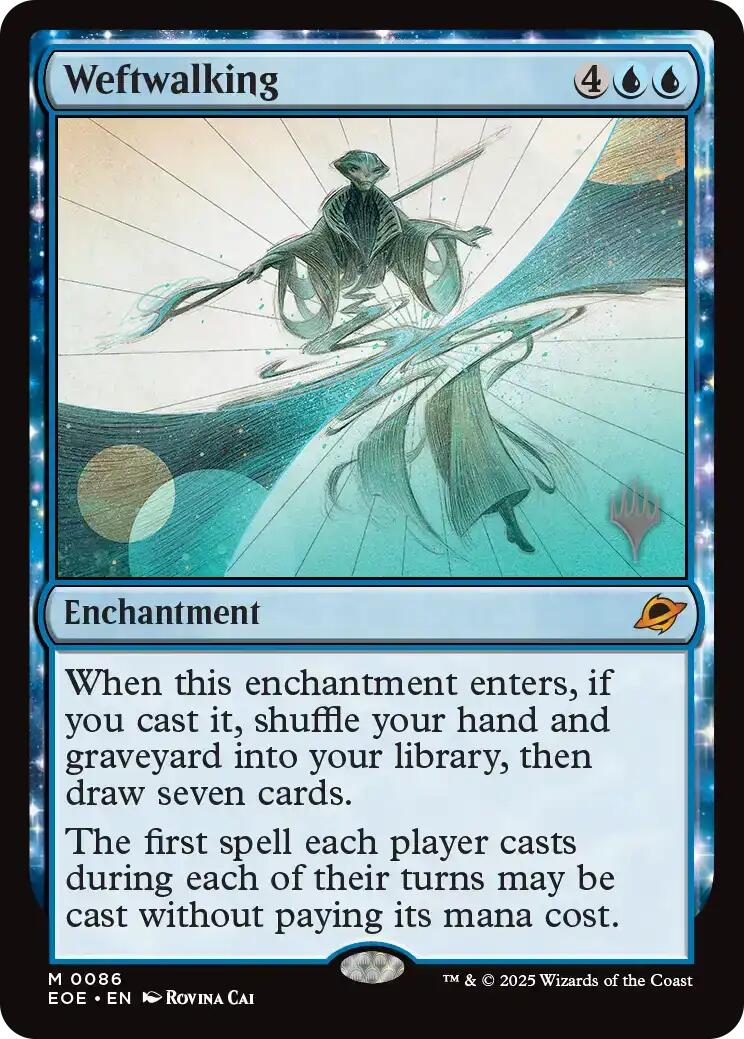 Weftwalking [Edge of Eternities Promo Pack] Foil