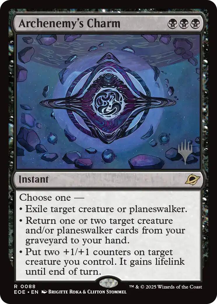 Archenemy's Charm [Edge of Eternities Promo Pack] Foil