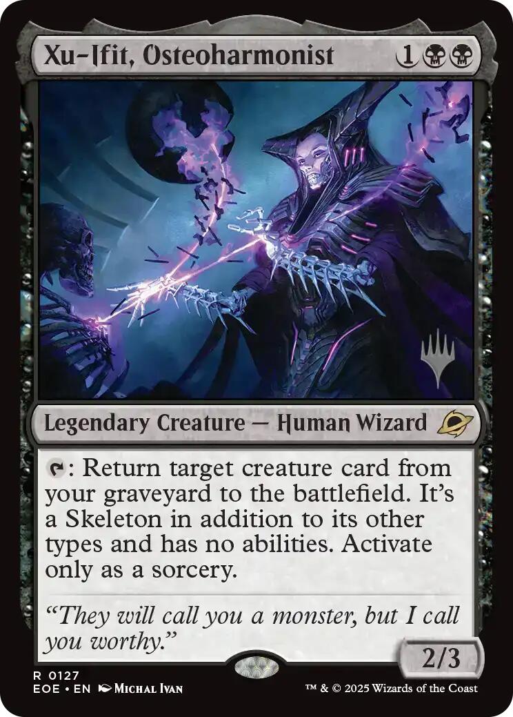 Xu-Ifit, Osteoharmonist [Edge of Eternities Promo Pack] Foil