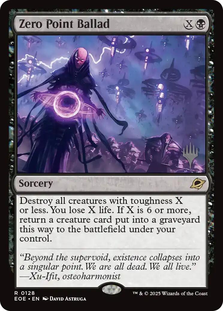 Zero Point Ballad [Edge of Eternities Promo Pack] Foil