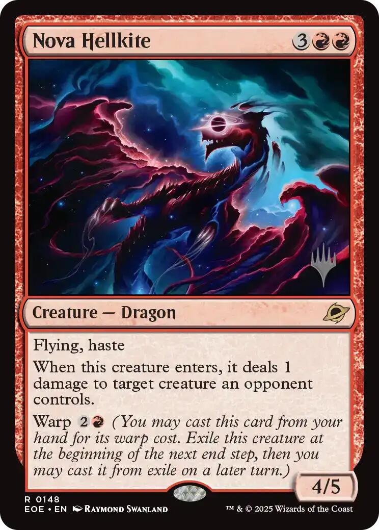 Nova Hellkite [Edge of Eternities Promo Pack] Foil