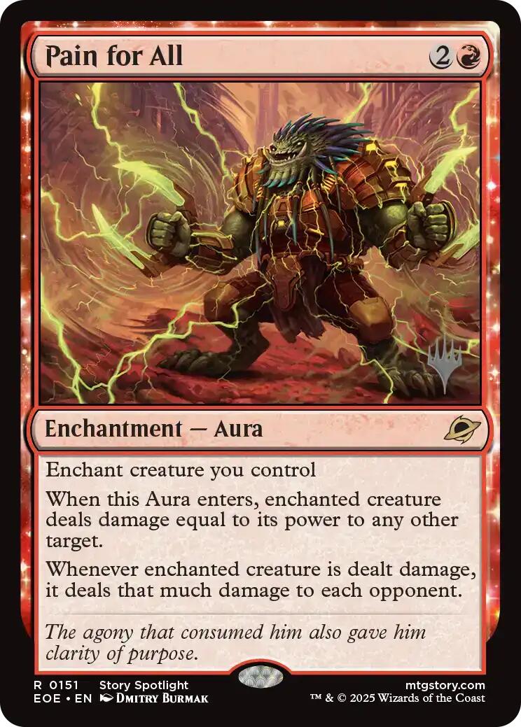 Pain for All [Edge of Eternities Promo Pack] Foil
