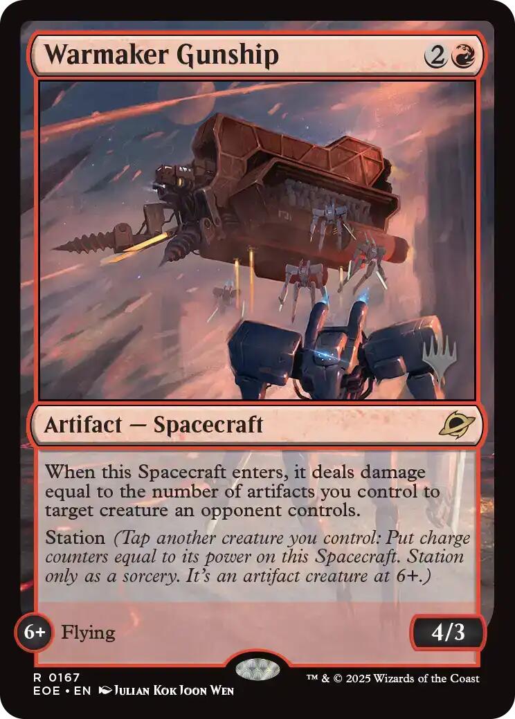 Warmaker Gunship [Edge of Eternities Promo Pack] Foil