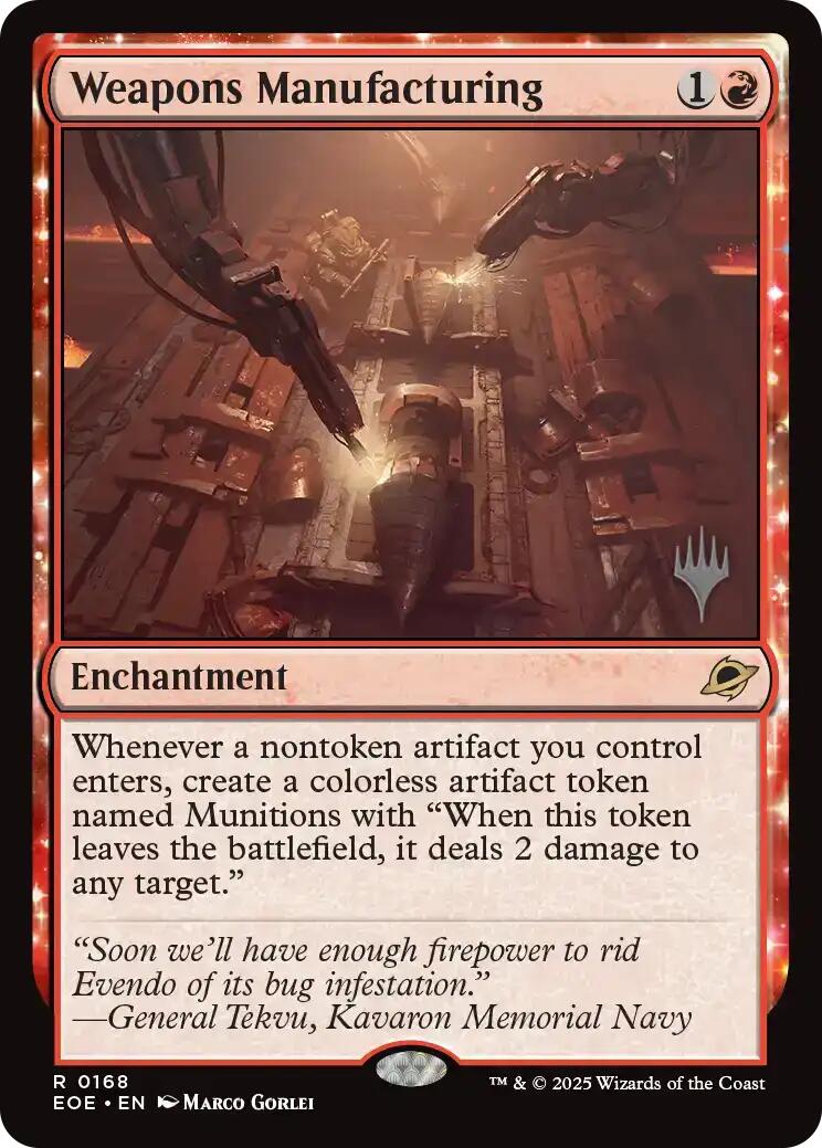 Weapons Manufacturing [Edge of Eternities Promo Pack] Foil