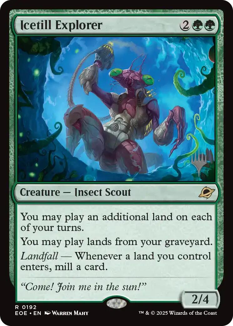 Icetill Explorer [Edge of Eternities Promo Pack] Foil