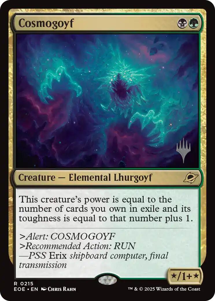 Cosmogoyf [Edge of Eternities Promo Pack] Foil