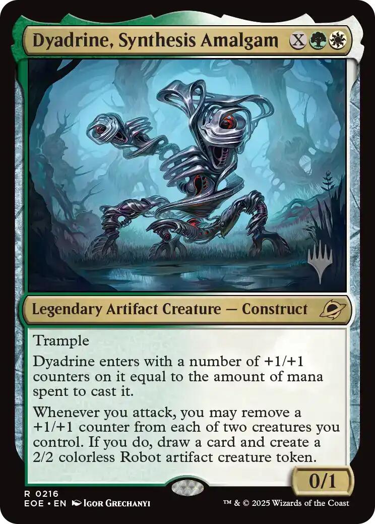 Dyadrine, Synthesis Amalgam [Edge of Eternities Promo Pack] Foil