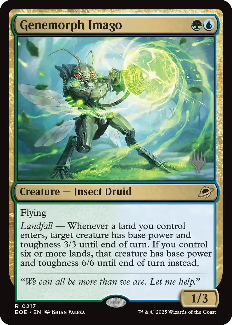 Genemorph Imago [Edge of Eternities Promo Pack] Foil