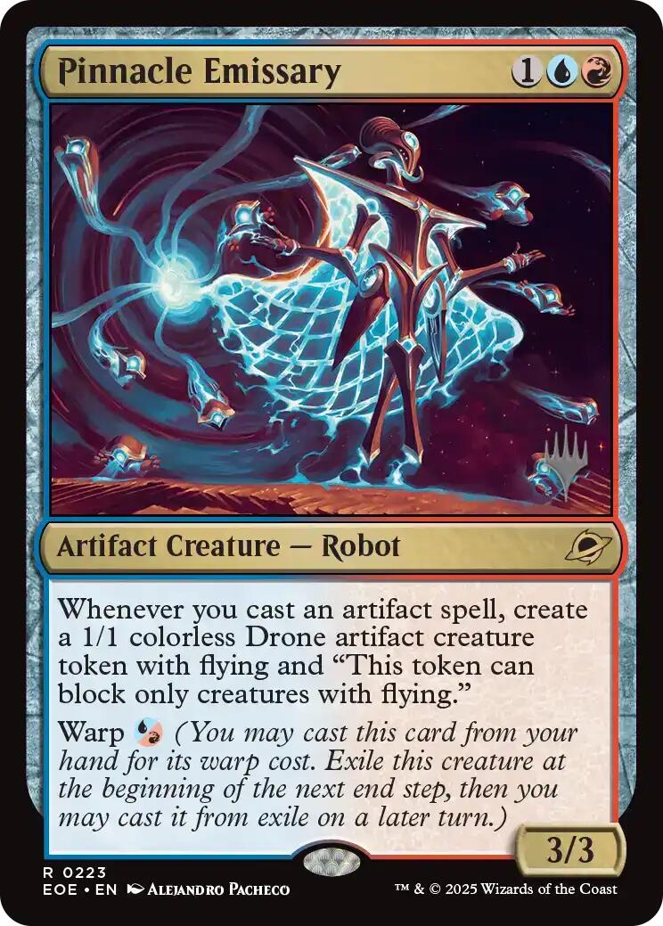 Pinnacle Emissary [Edge of Eternities Promo Pack] Foil