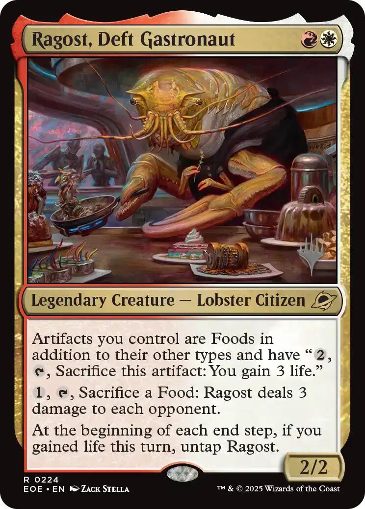 Ragost, Deft Gastronaut [Edge of Eternities Promo Pack] Foil