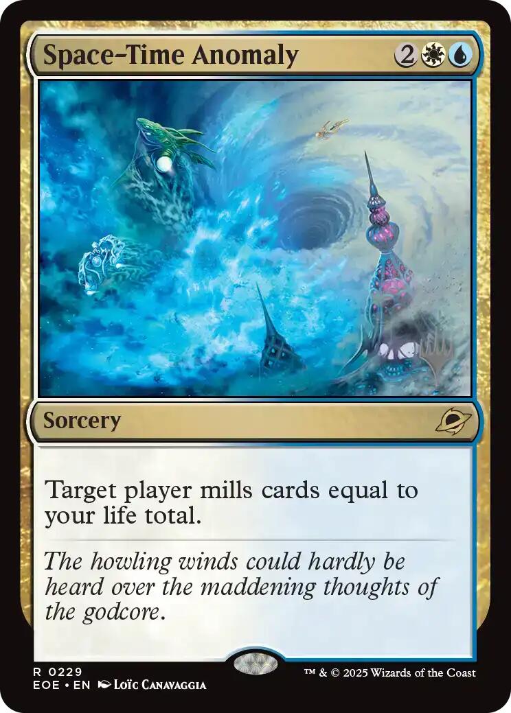 Space-Time Anomaly [Edge of Eternities Promo Pack] Foil