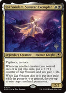 Syr Vondam, Sunstar Exemplar [Edge of Eternities Promo Pack] Foil