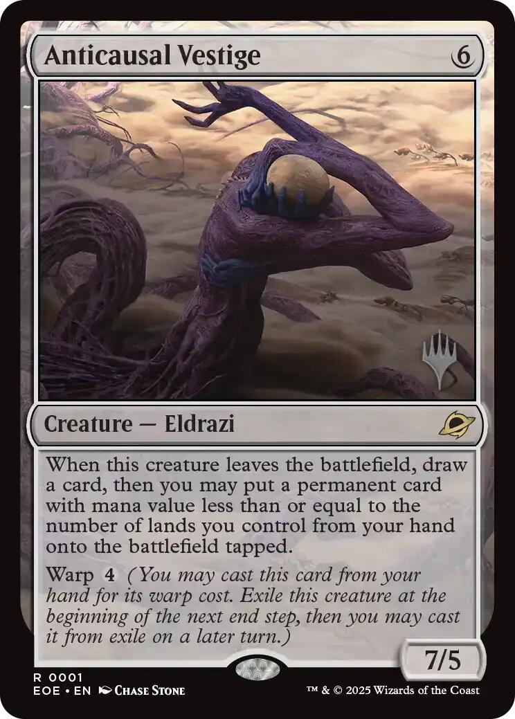Anticausal Vestige [Edge of Eternities Promo Pack] Foil