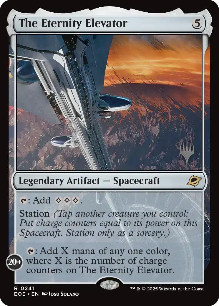 The Eternity Elevator [Edge of Eternities Promo Pack] Foil