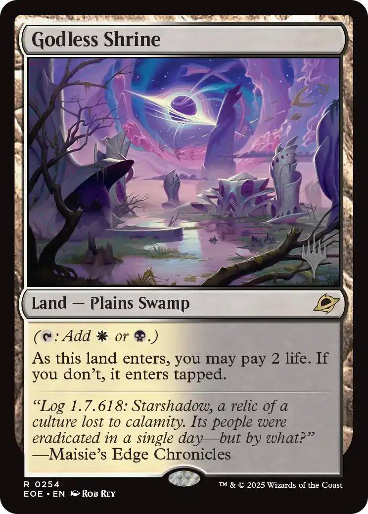 Godless Shrine [Edge of Eternities Promo Pack] Foil