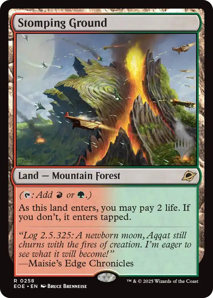 Stomping Ground [Edge of Eternities Promo Pack] Foil