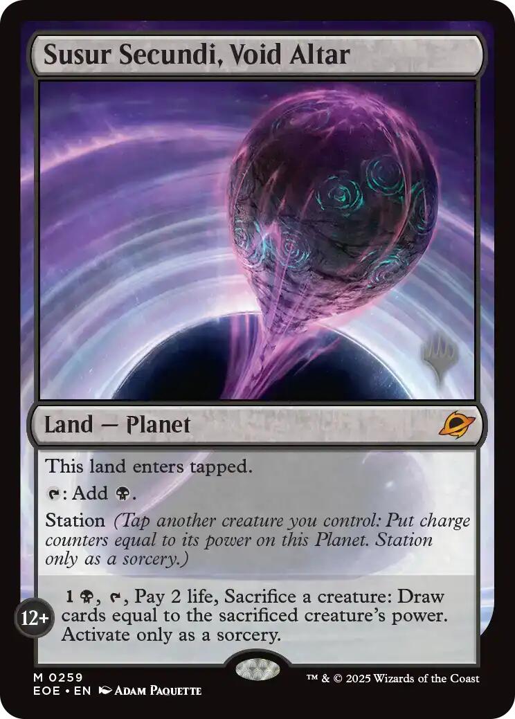 Susur Secundi, Void Altar [Edge of Eternities Promo Pack] Foil
