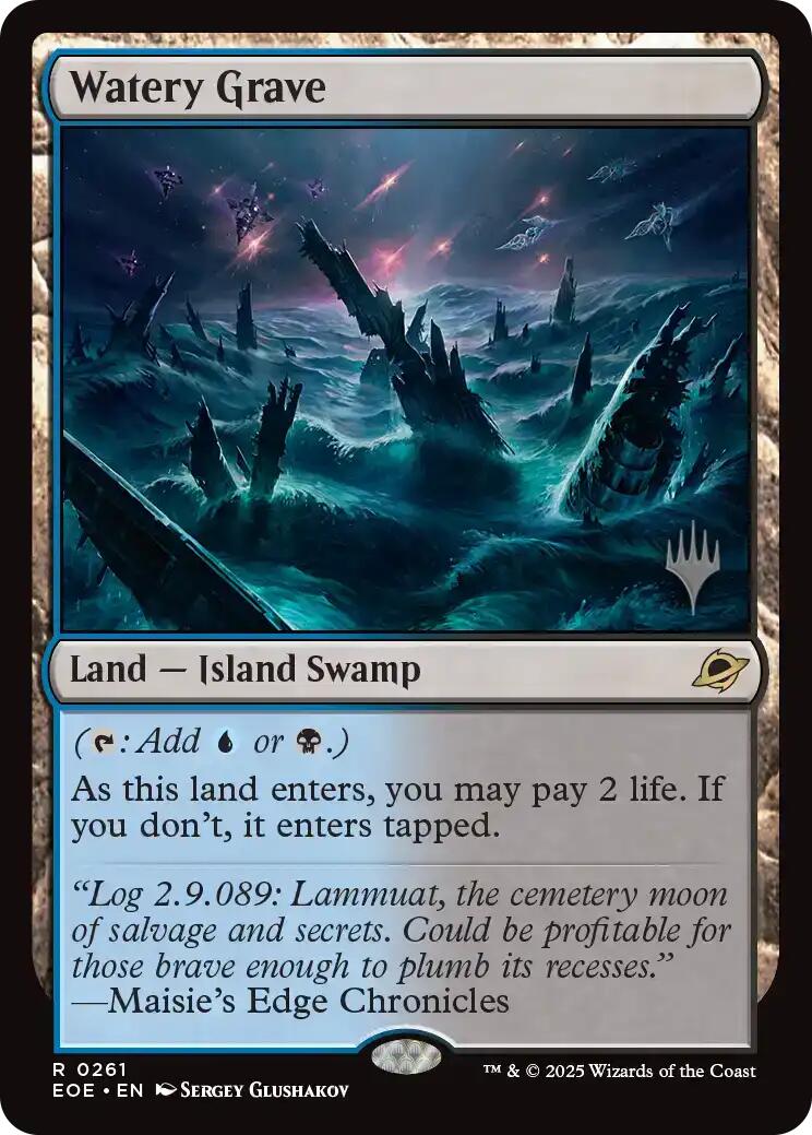 Watery Grave [Edge of Eternities Promo Pack] Foil