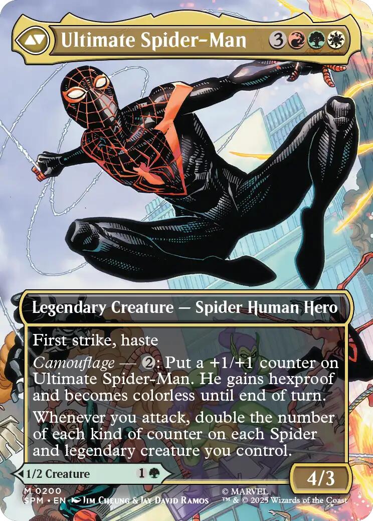 Miles Morales (0200) (Borderless) [Marvel's Spider-Man] Foil