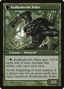 Wolfbitten Captive // Krallenhorde Killer [Dark Ascension] Foil