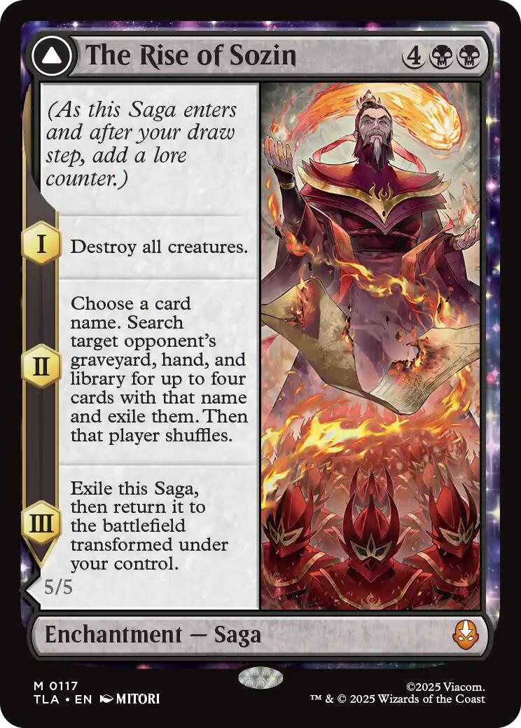 The Rise of Sozin [Avatar: The Last Airbender] Foil